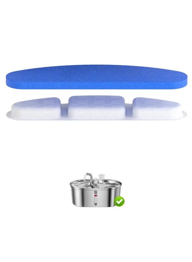 4 Pcs Filter Sheets High Quality Fabric Cotton Filter Sponges Activated Carbon Built in Suitable for Cats Water Fountain - Image 5